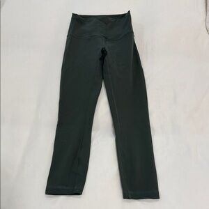 lululemon 23in spruce green wunder trains